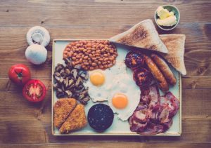 can dogs east black pudding?